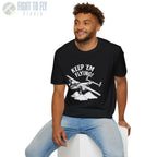 B-25 “Keep ’Em Flying!” - T-Shirt - Pilot gifts - WWII warbird t-shirt