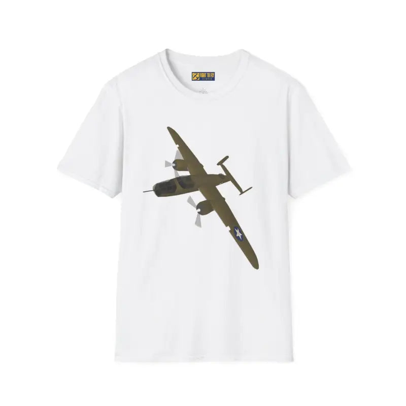 B-25 WWII Bomber And Classic Warbird - T-Shirt - Pilot gifts - warbird t-shirt