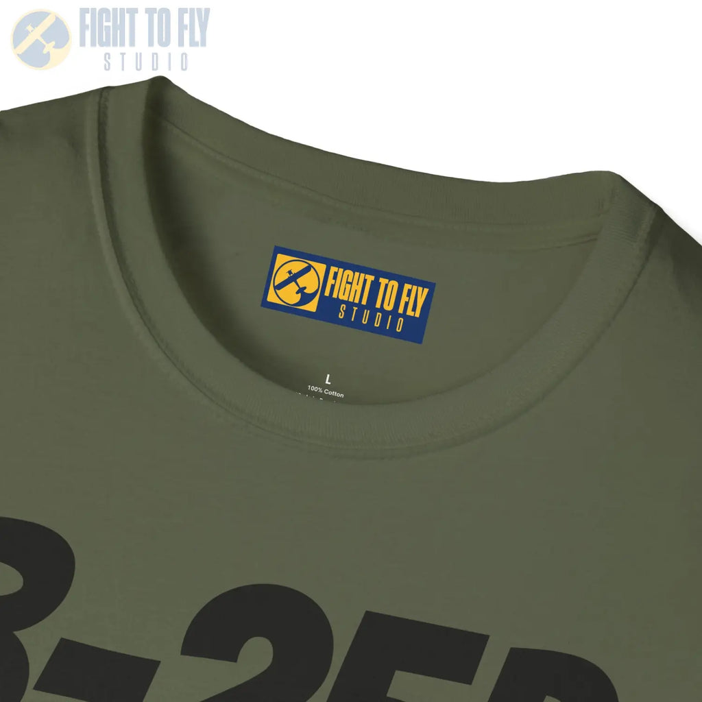 B-25D Mitchell Side Profile T-Shirt - Pilot gifts - WWII warbird t-shirt
