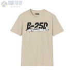 B-25D Mitchell Side Profile T-Shirt - Pilot gifts - WWII warbird t-shirt