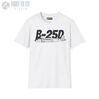 B-25D Mitchell Side Profile T-Shirt - Pilot gifts - WWII warbird t-shirt