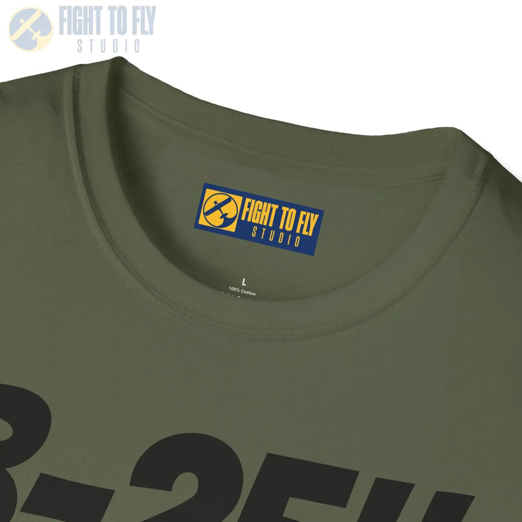 B-25H Mitchell Side Profile T-Shirt - Pilot gifts - WWII warbird t-shirt