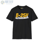 B-25H Mitchell Side Profile T-Shirt - Pilot gifts - WWII warbird t-shirt