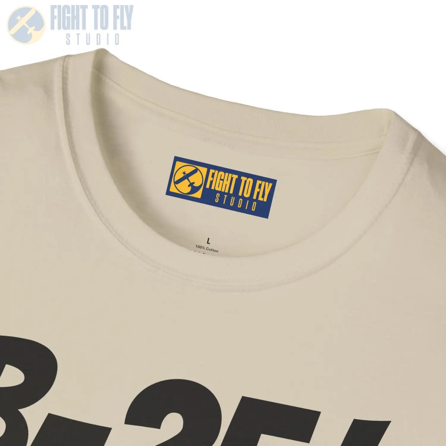 B-25J (8-Gun Nose) Mitchell Side Profile T-Shirt - Pilot gifts - WWII warbird t-shirt