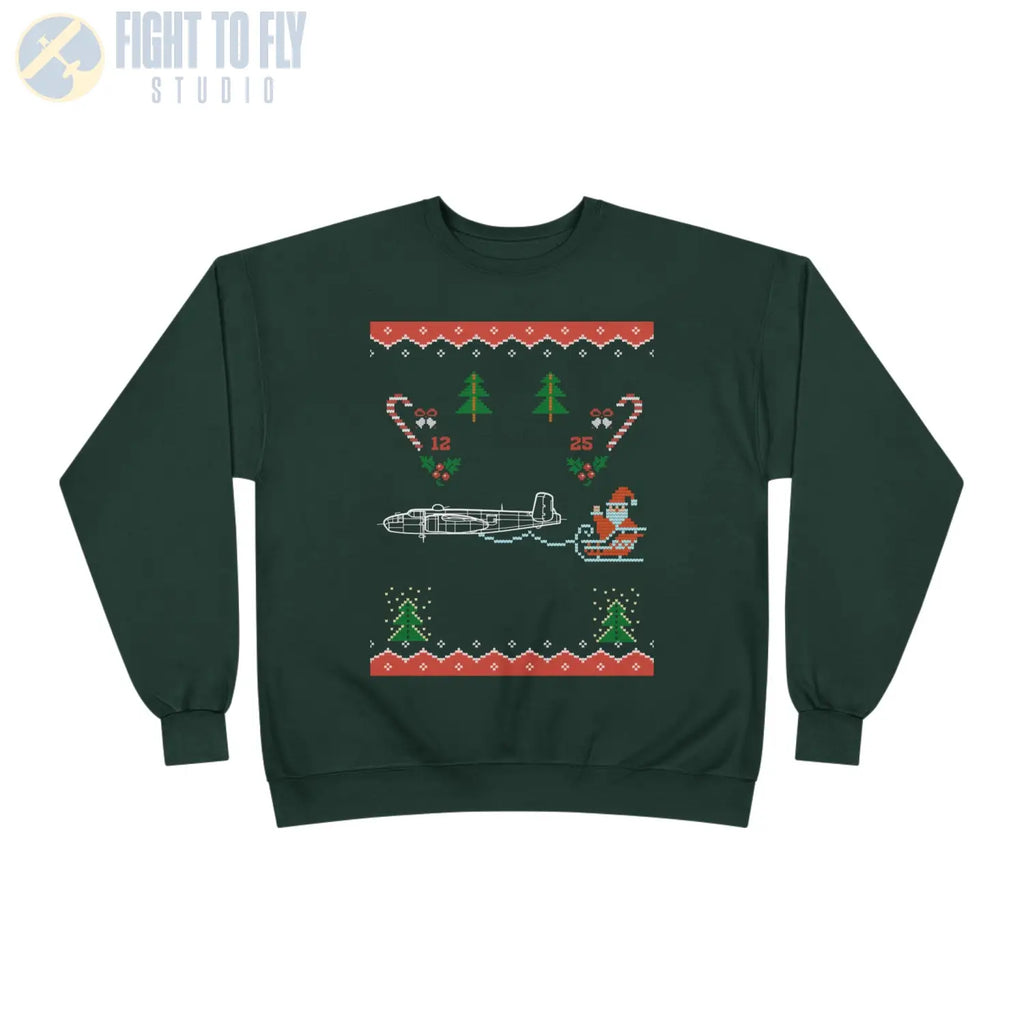 B-25J Mitchell “North Pole Patrol” Sweatshirt - Pilot gifts - WWII warbird t-shirt