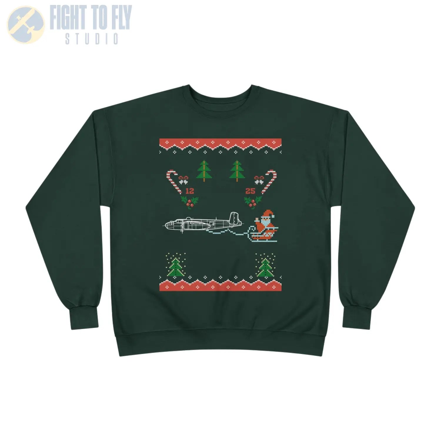 B-25J Mitchell “North Pole Patrol” Sweatshirt - Pilot gifts - WWII warbird t-shirt