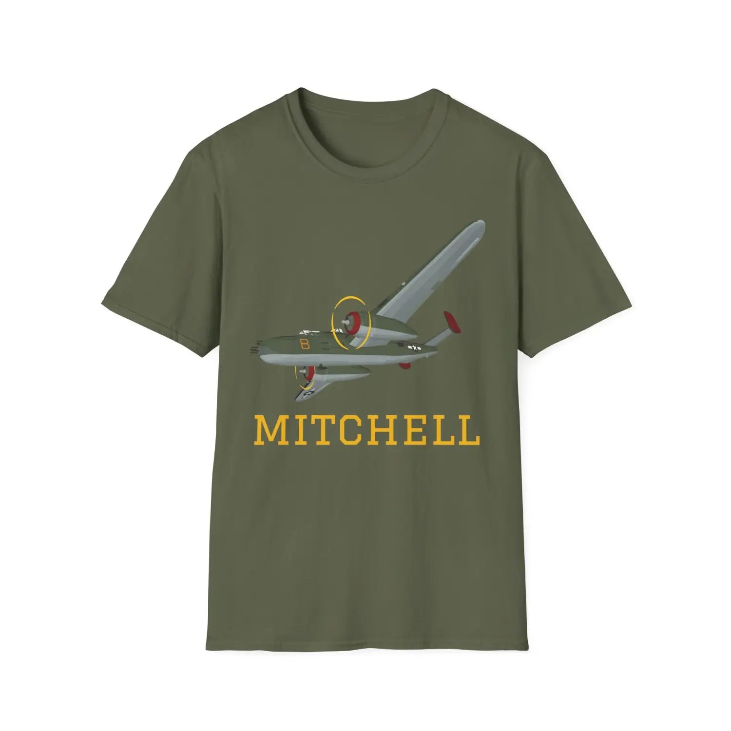 B-25J Mitchell Premium T-Shirt - Pilot gifts - WWII warbird t-shirt