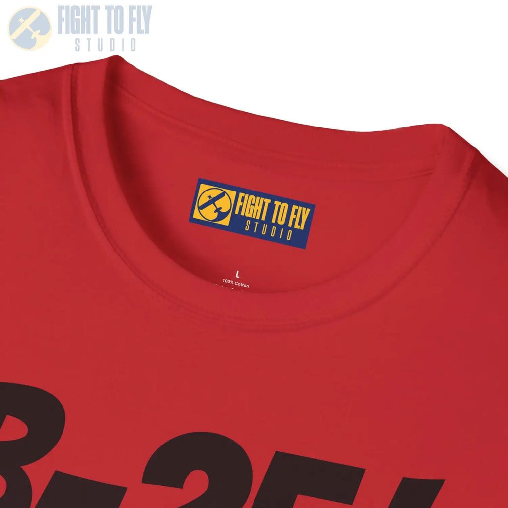 B-25J Mitchell Side Profile T-Shirt - Pilot gifts - WWII warbird t-shirt