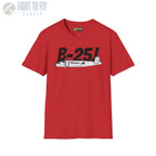 B-25J Mitchell Side Profile T-Shirt - Pilot gifts - WWII warbird t-shirt