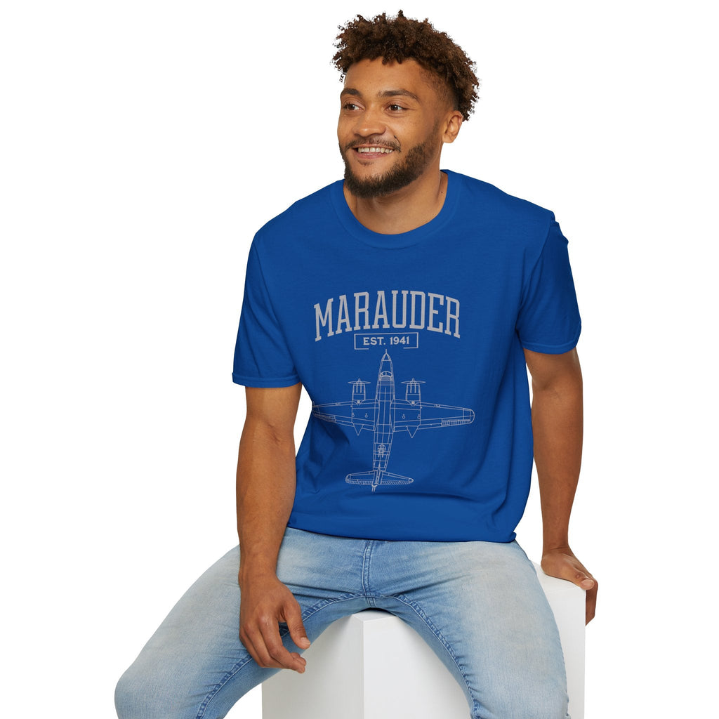 B 26 Marauder Premium WWII T Shirt Pilot gifts warbird t shirt