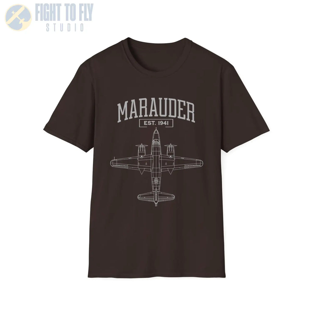 B-26 Marauder - T-Shirt - Pilot gifts - WWII warbird t-shirt