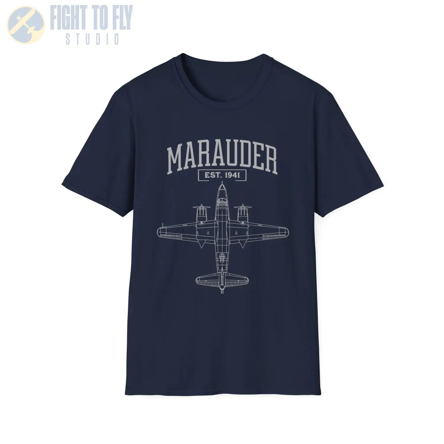 B-26 Marauder - T-Shirt - Pilot gifts - WWII warbird t-shirt