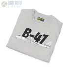 B-47 Stratojet Side Profile T-Shirt - Pilot gifts - WWII warbird t-shirt