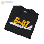 B-47 Stratojet Side Profile T-Shirt - Pilot gifts - WWII warbird t-shirt