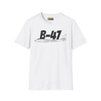 B-47 Stratojet Side Profile T-Shirt - Pilot gifts - WWII warbird t-shirt