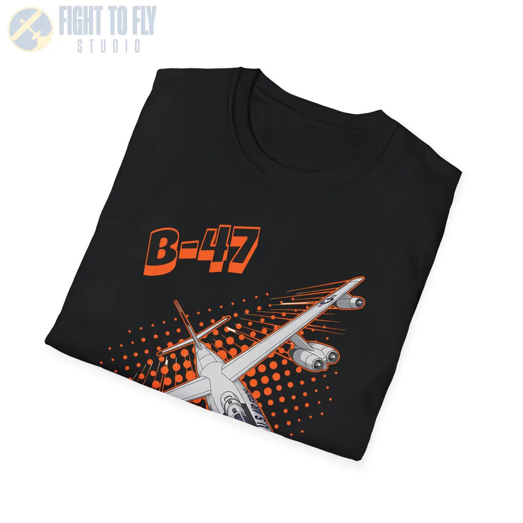 B-47 Stratojet Comic Style T-Shirt - Pilot gifts - WWII warbird t-shirt