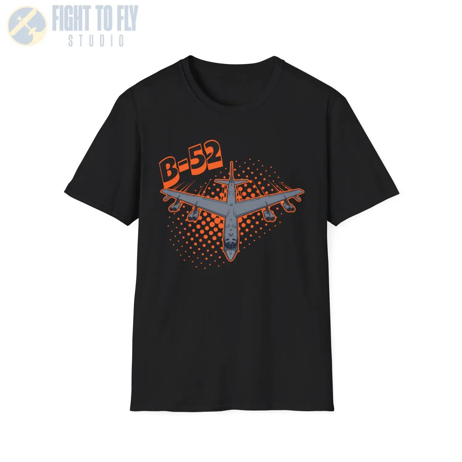 B-52 Stratofortress Comic Style T-Shirt - Pilot gifts - WWII warbird t-shirt