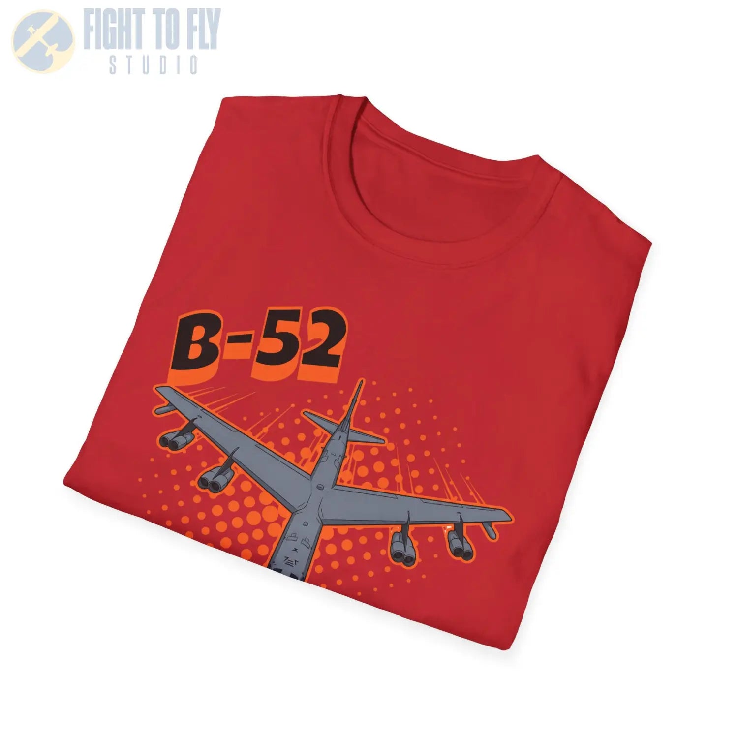 B-52 Stratofortress Comic Style T-Shirt - Pilot gifts - WWII warbird t-shirt