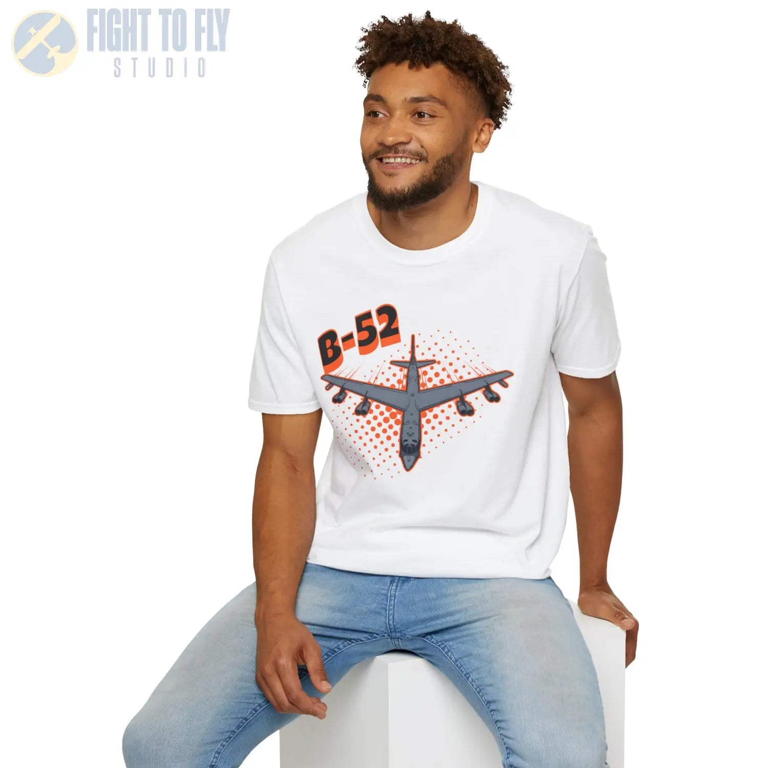B-52 Stratofortress Comic Style T-Shirt - Pilot gifts - WWII warbird t-shirt