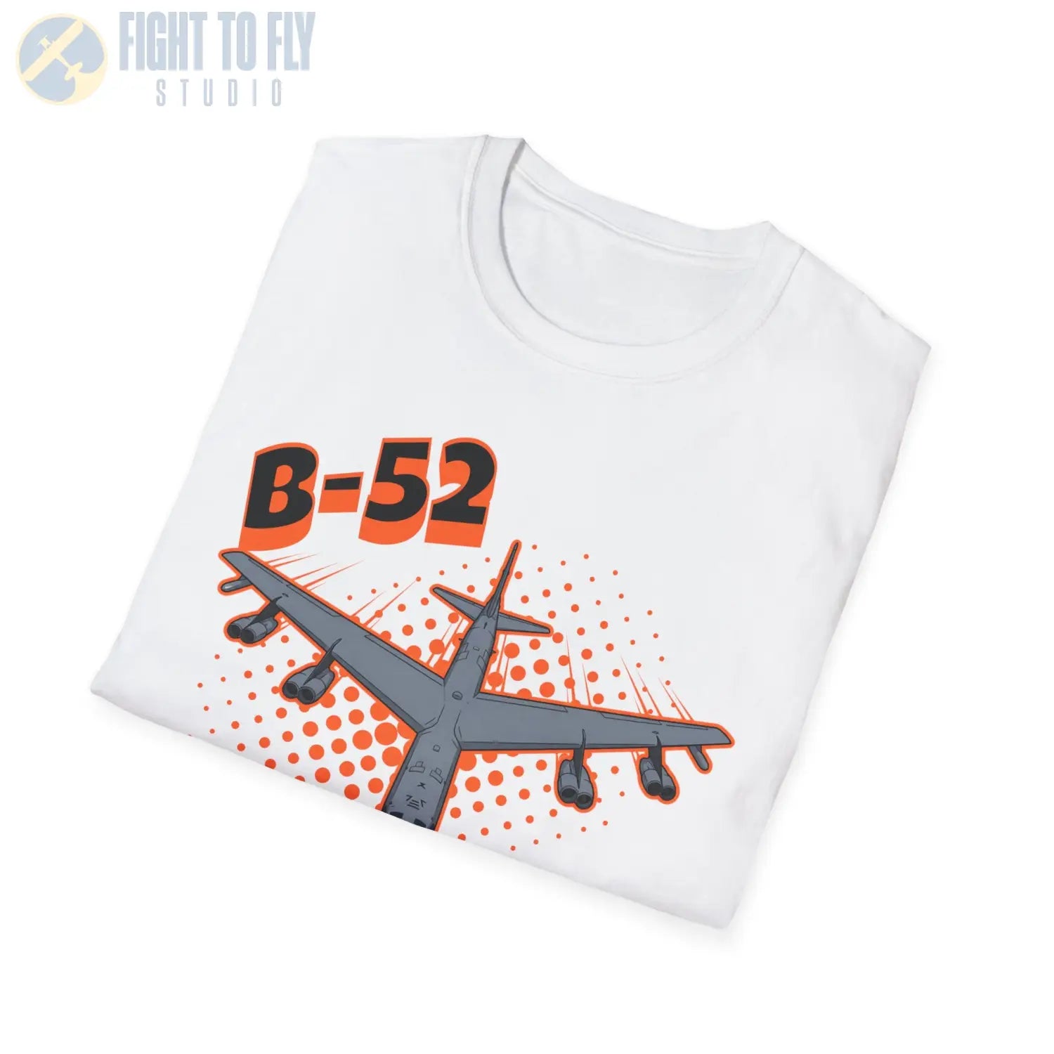 B-52 Stratofortress Comic Style T-Shirt - Pilot gifts - WWII warbird t-shirt