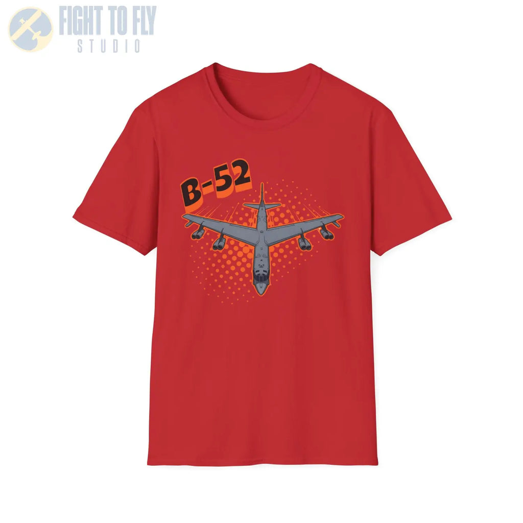 B-52 Stratofortress Comic Style T-Shirt - Pilot gifts - WWII warbird t-shirt