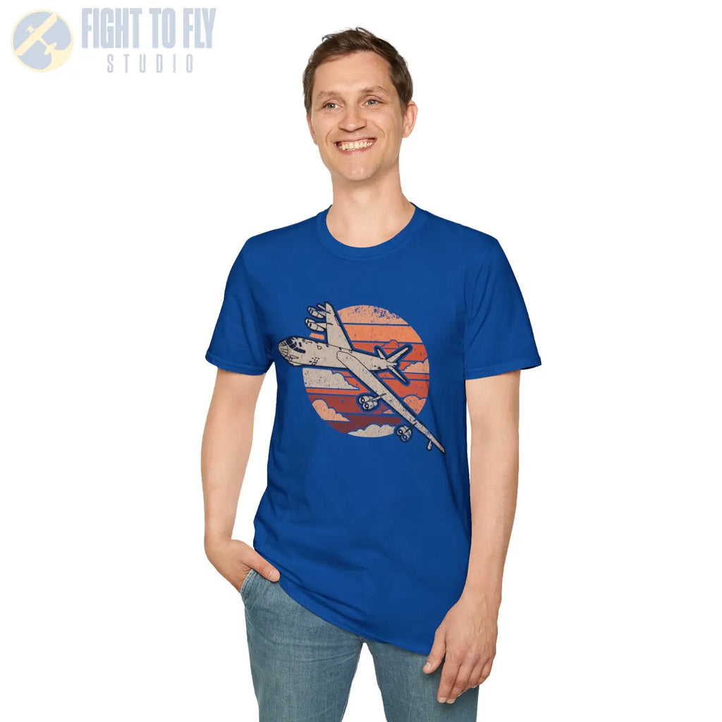 B-52 Stratofortress Retro T-Shirt - Pilot gifts - WWII warbird t-shirt