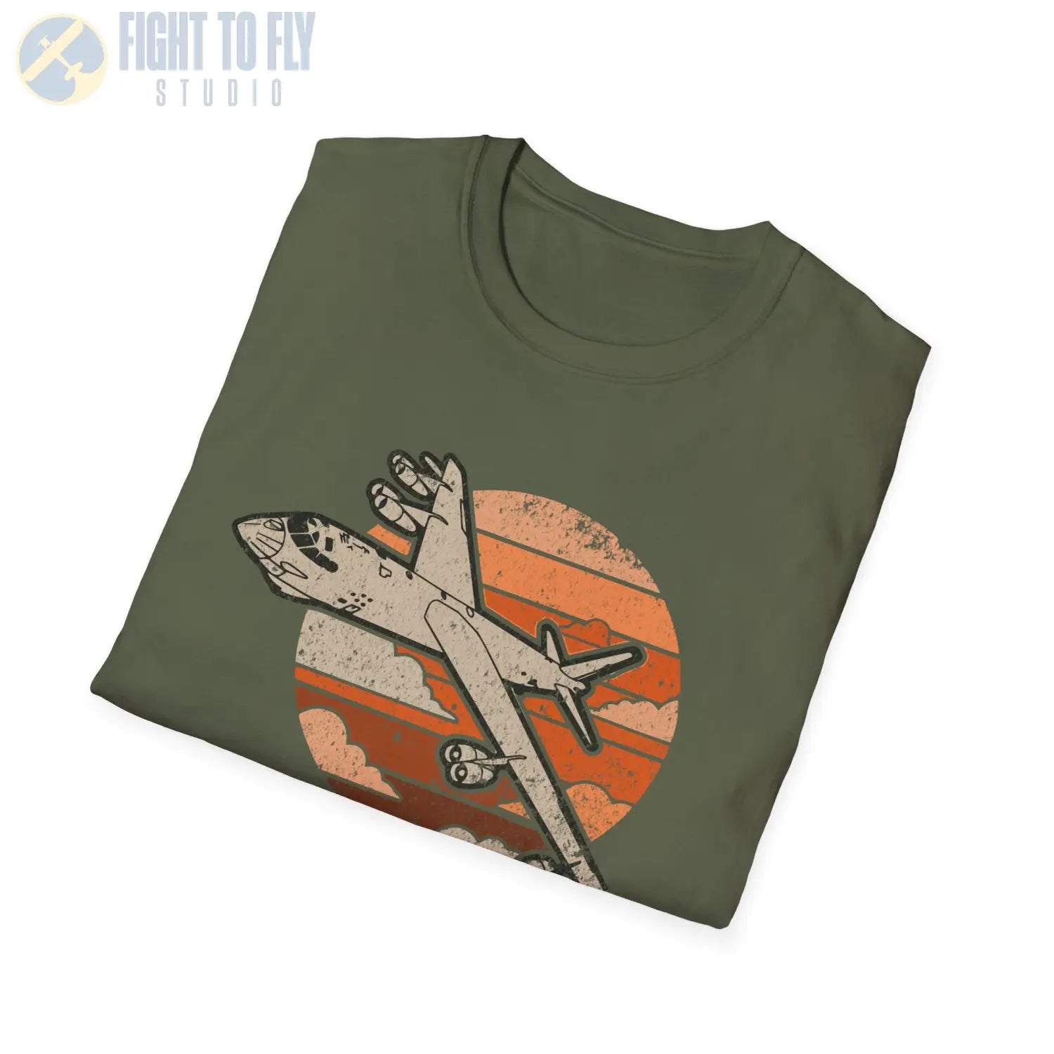 B-52 Stratofortress Retro T-Shirt - Pilot gifts - WWII warbird t-shirt