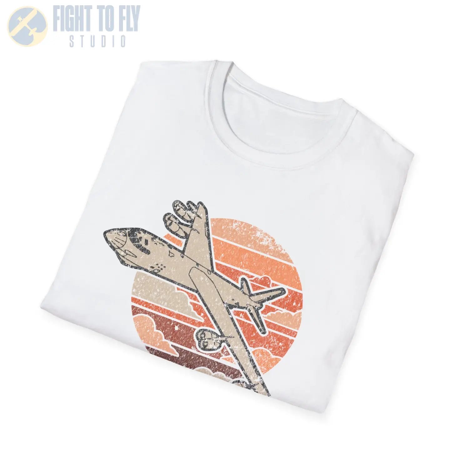 B-52 Stratofortress Retro T-Shirt - Pilot gifts - WWII warbird t-shirt