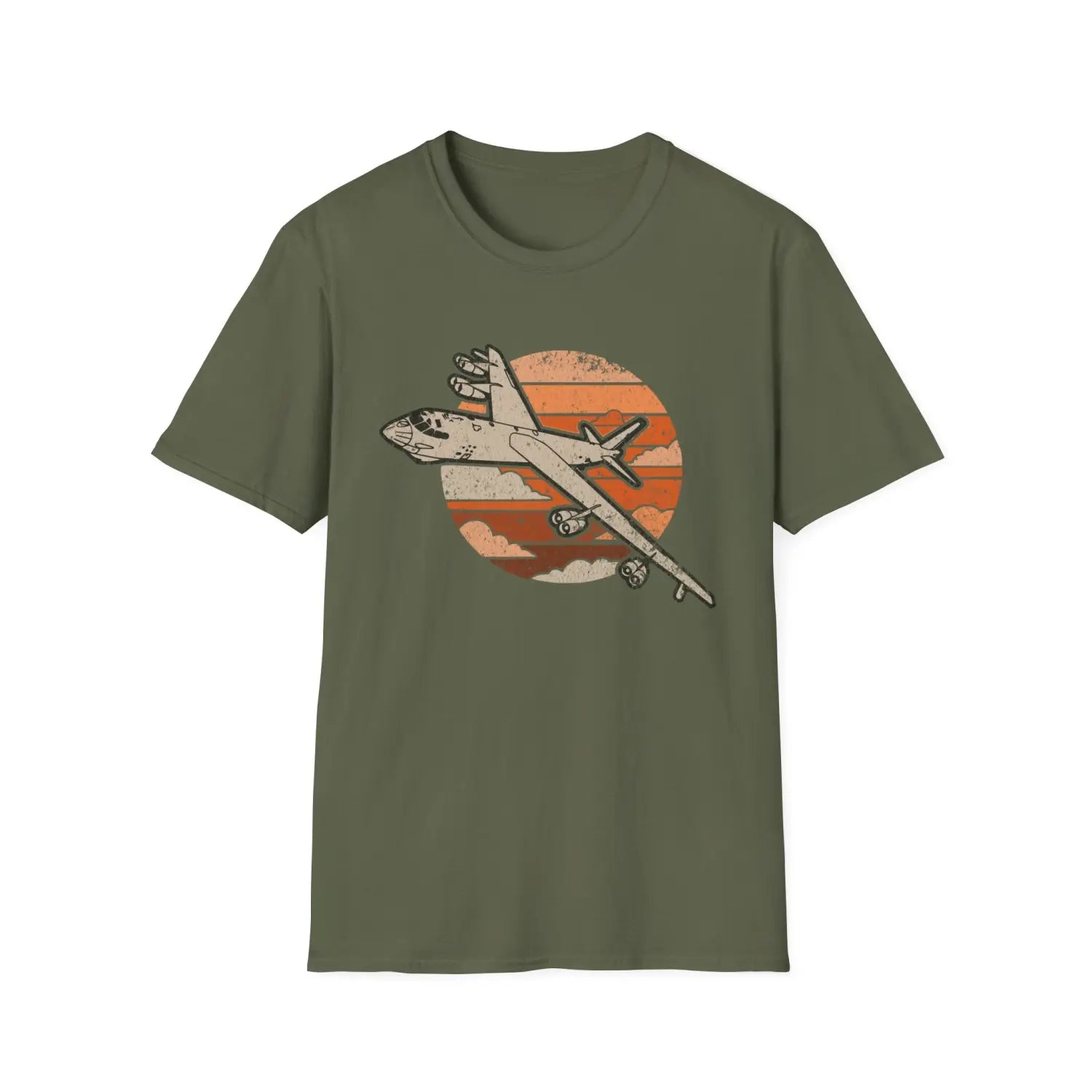B-52 Stratofortress Retro T-Shirt - Pilot gifts - WWII warbird t-shirt