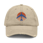 B-52 Superfortress Distressed Hat (Embroidery) - Hats - Pilot gifts - WWII warbird t-shirt