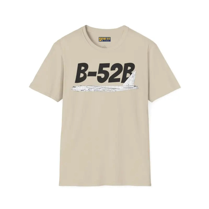 B-52B Side Profile T-Shirt – Early Cold War Bomber Tee - Pilot gifts - WWII warbird t-shirt