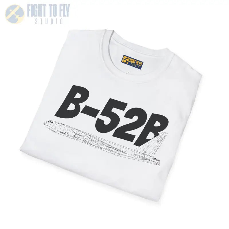 B-52B Side Profile T-Shirt – Early Cold War Bomber Tee - Pilot gifts - WWII warbird t-shirt