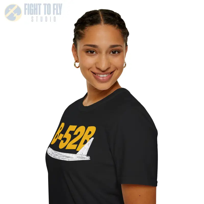 B-52B Stratofortress Side Profile T-Shirt - Pilot gifts - WWII warbird t-shirt