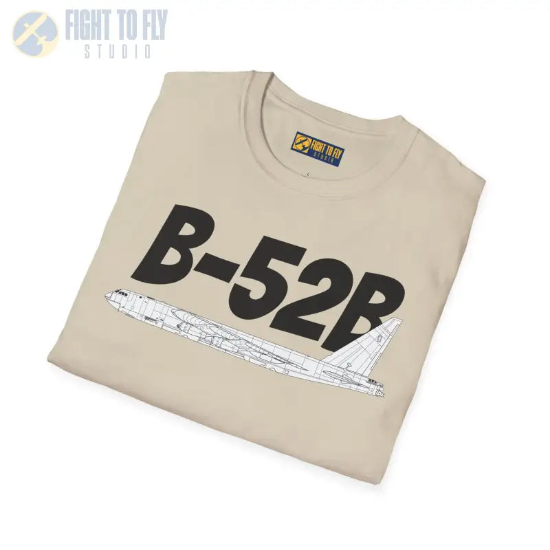B-52B Side Profile T-Shirt – Early Cold War Bomber Tee - Pilot gifts - WWII warbird t-shirt