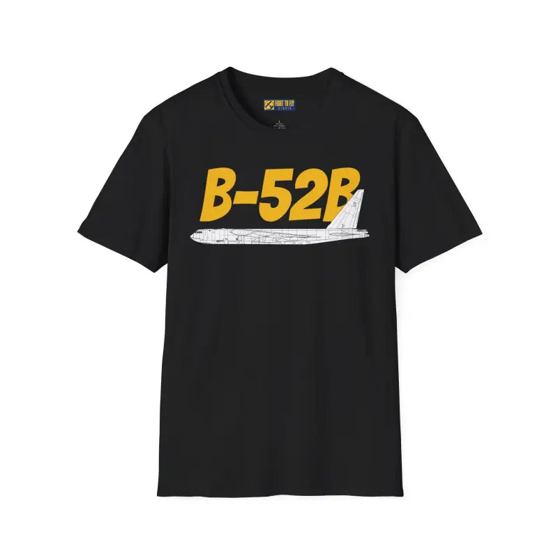 B-52B Side Profile T-Shirt – Early Cold War Bomber Tee - Pilot gifts - WWII warbird t-shirt