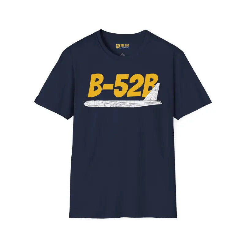B-52B Side Profile T-Shirt – Early Cold War Bomber Tee - Pilot gifts - WWII warbird t-shirt