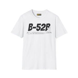 B-52B Side Profile T-Shirt – Early Cold War Bomber Tee - Gifts for pilots - Aviation apparel