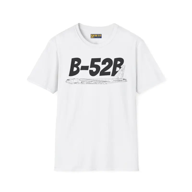 B-52B Side Profile T-Shirt – Early Cold War Bomber Tee - Pilot gifts - WWII warbird t-shirt