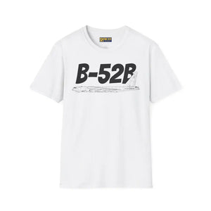 B-52B Side Profile T-Shirt – Early Cold War Bomber Tee - Pilot gifts - WWII warbird t-shirt