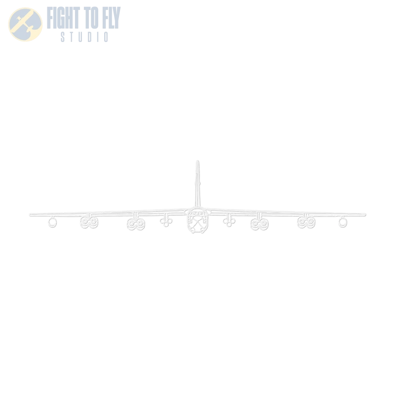 B-52H Die Cut Metal Wall Art - Sign - Pilot gifts - WWII warbird t-shirt