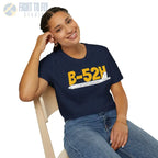 B-52H Stratofortress Side Profile T-Shirt - Pilot gifts - WWII warbird t-shirt