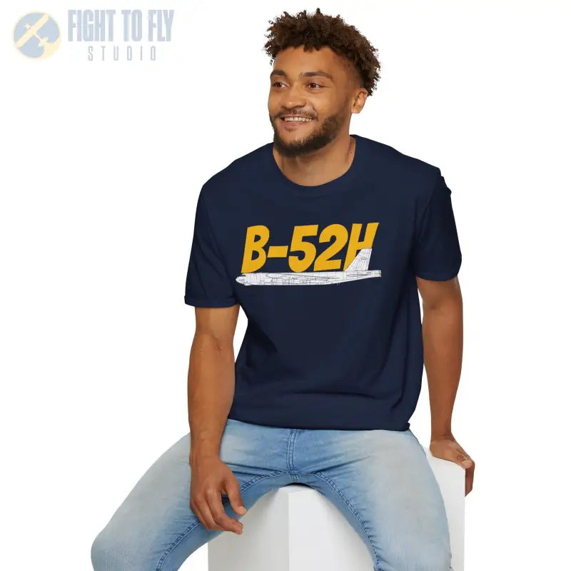 B-52H Side Profile T-Shirt – Long-Range Strategic Bomber Tee - Pilot gifts - WWII warbird t-shirt