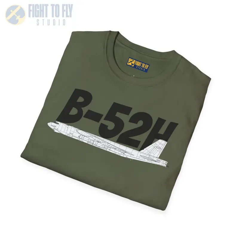 B-52H Side Profile T-Shirt – Long-Range Strategic Bomber Tee - Pilot gifts - WWII warbird t-shirt