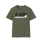 B-52H Stratofortress Side Profile T-Shirt - Pilot gifts - WWII warbird t-shirt