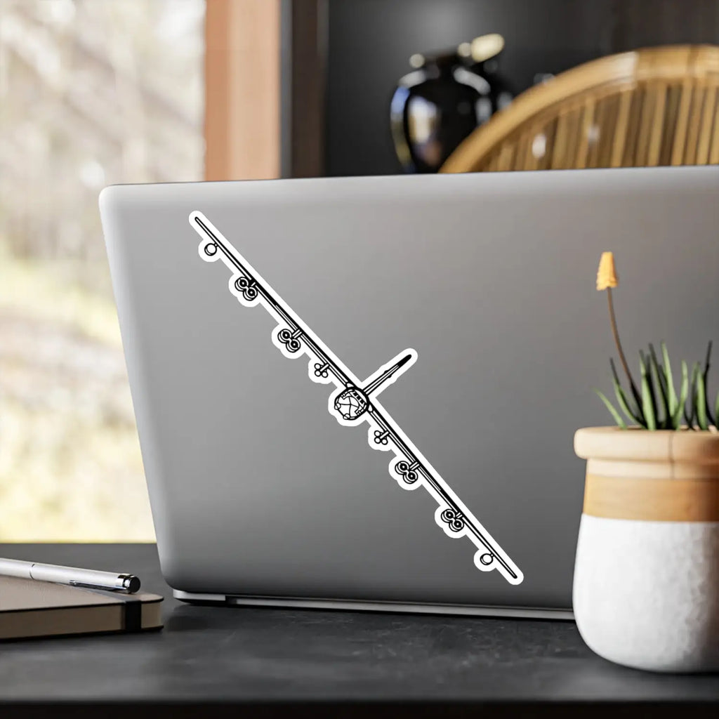 B-52H Stratofortress Kiss-Cut Vinyl Decal - Paper products - Pilot gifts - WWII warbird t-shirt