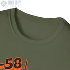 B-58 Hustler Comic Style T-Shirt - Pilot gifts - WWII warbird t-shirt