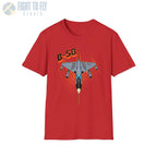 B-58 Hustler Comic Style T-Shirt - Pilot gifts - WWII warbird t-shirt