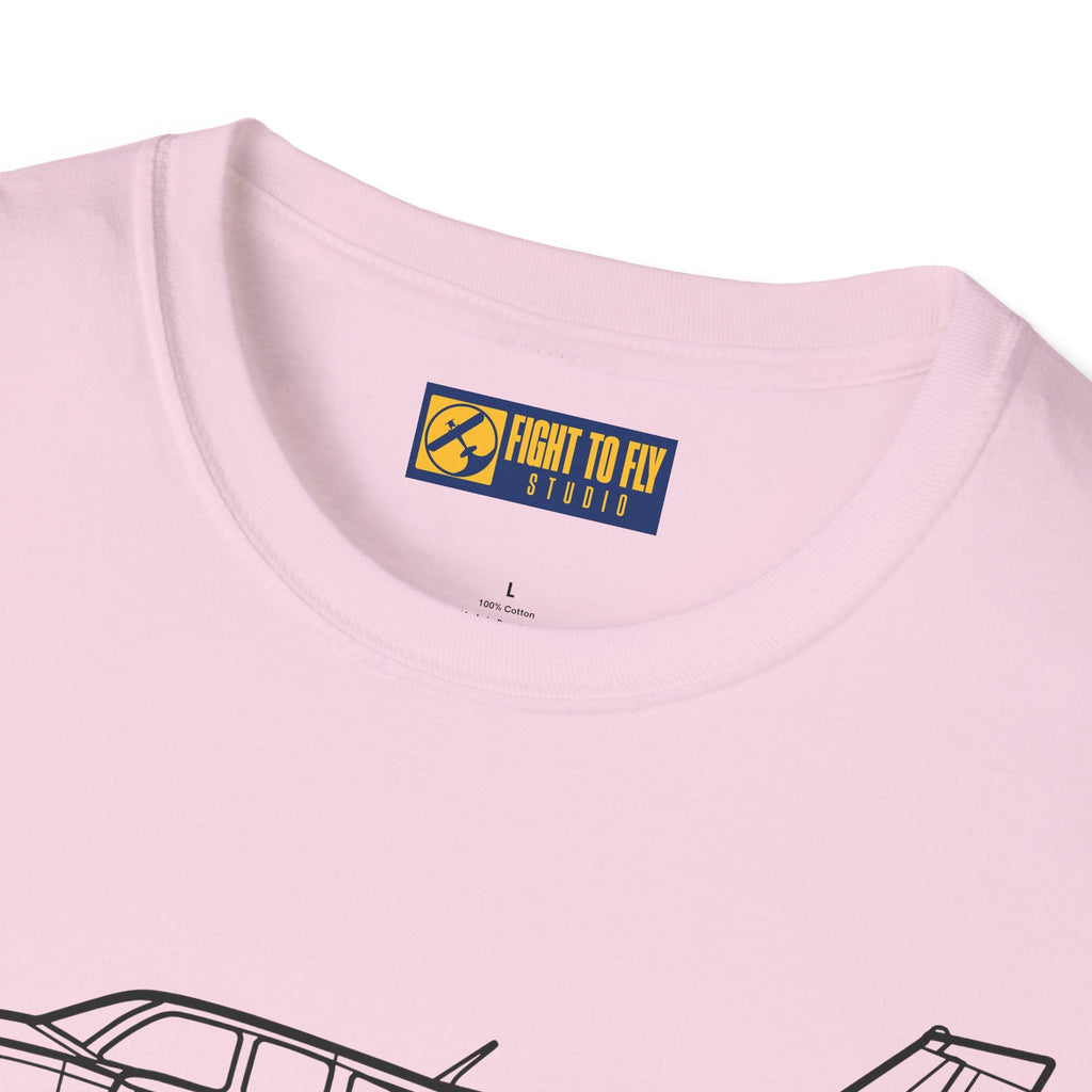 B55 Baron T-Shirt – Classic Twin-Engine Beech Tee - Gifts for pilots - Aviation apparel