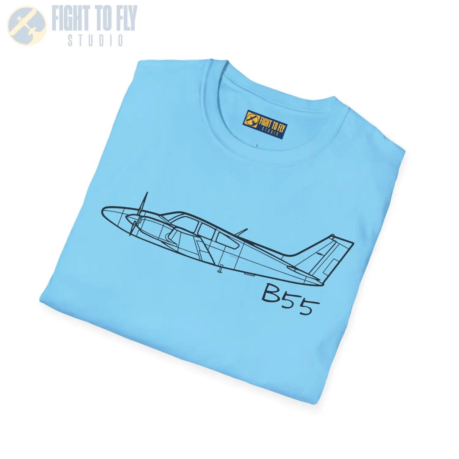 B55 Baron T-Shirt - Pilot gifts - WWII warbird t-shirt