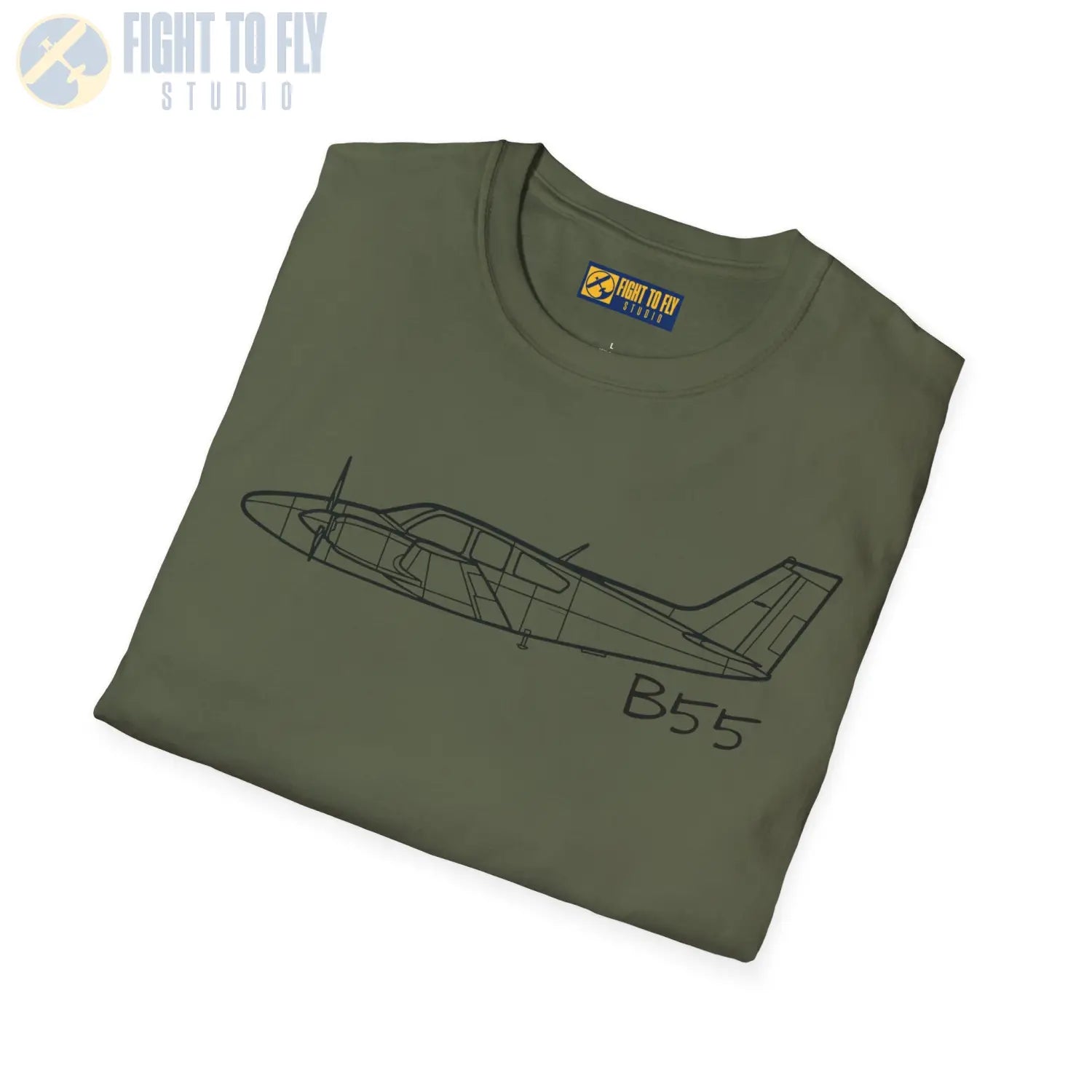 B55 Baron T-Shirt - Pilot gifts - WWII warbird t-shirt